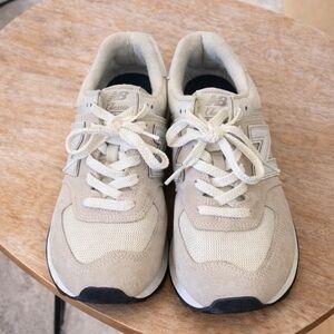 New Balance Women’s 574 Core Nimbus Cloud with nb white